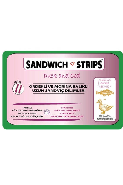 Freshy Sandwich Ördekli Ve Morina Balıklı Sandviç Dilimleri. 80 GR  | SRC: Barcode: 8698595910839