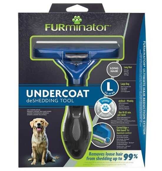 Furminator Long Hair Uzun Tüylü Köpek Tarağı L  | SRC: Barcode: 4048422141136