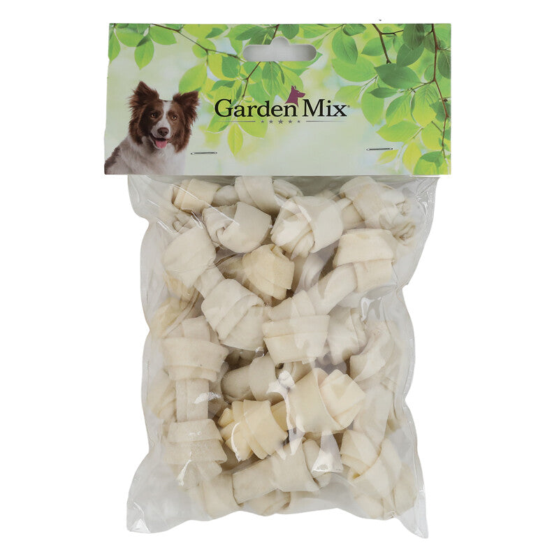 Garden Mix Düğümlü Deri Kemik 2.5-3” – BEYAZ 20'LI  | SRC: Barcode: 8681085420499