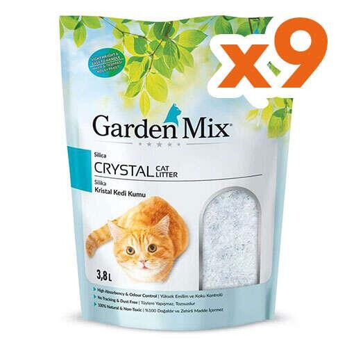 Garden Mix Kristal Kedi Kumu 3.8 LT 9 ADET  | SRC: Barcode: 