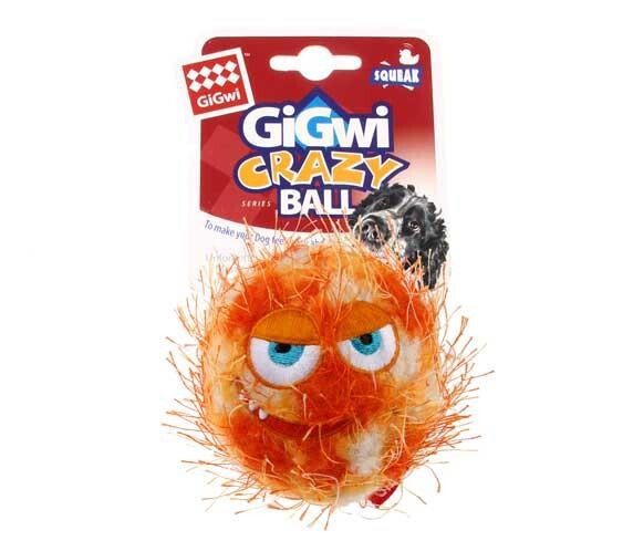 Gigwi Köpek Oyuncak Crazy Ball Çılgın Kirpi Top 6 CM TURUNCU  | SRC: Barcode: 846295062022