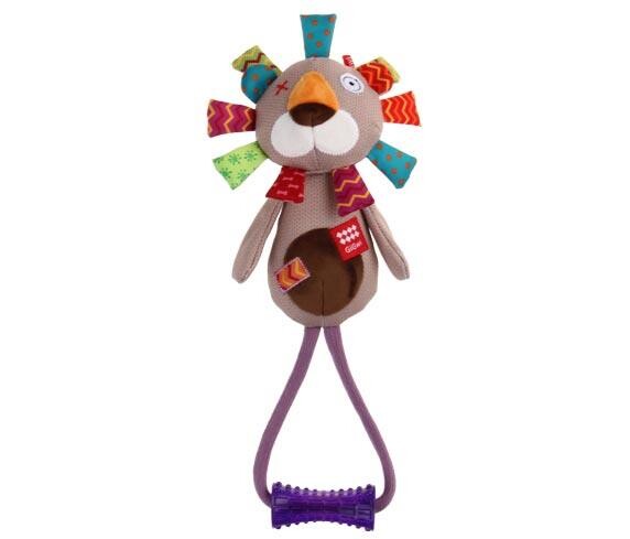 Gigwi Plush Friendz Öten Aslan Diş Kaşıyıcılı Köpek Oyuncağı 35 CM  | SRC: Barcode: 846295061964