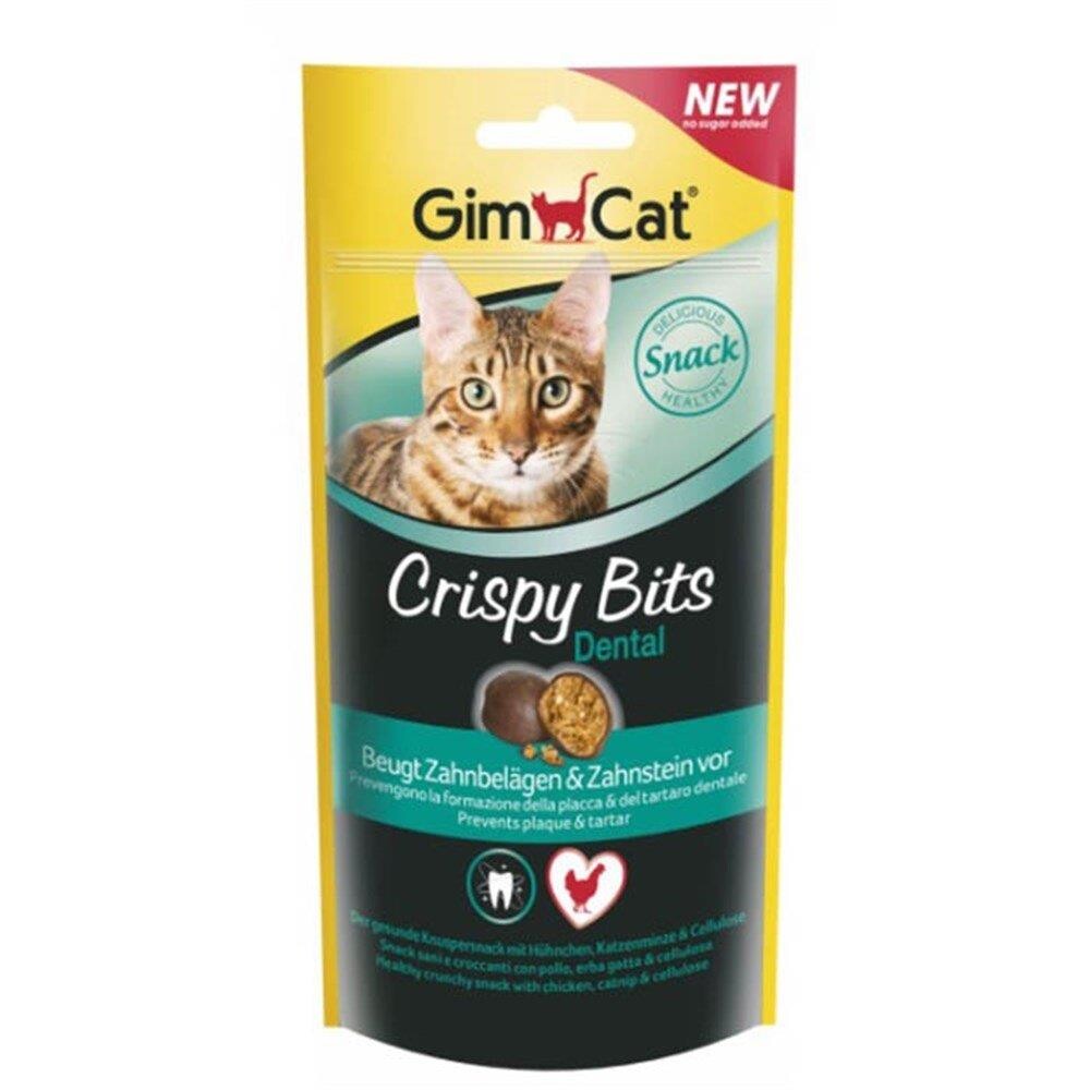 Gimcat Crispy Bits Dental Kedi Ödül Tableti 40 GR  | SRC: Barcode: 4002064418551