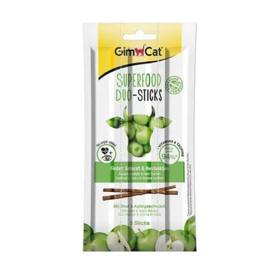 Gimcat Duo Stick Sığır Elma Kedi Ödül Çubuğu 15 GR 3 LÜ  | SRC: Barcode: 4002064420561