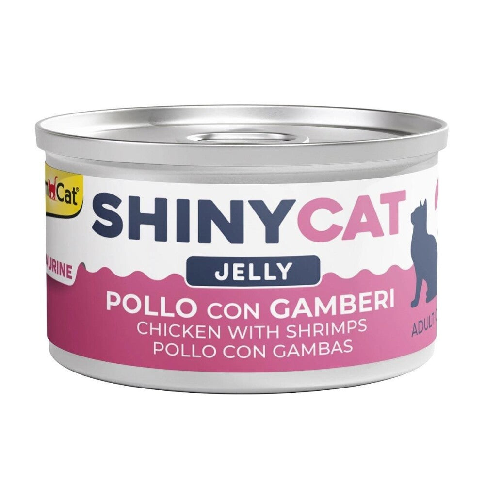 Gimcat Shinycat Jelly Tavuk Etli Ve Karidesli Konserve Kedi Maması 70 GR  | SRC: Barcode: 4002064413129