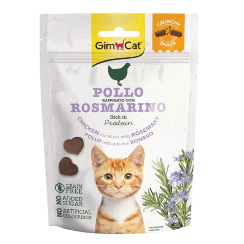 Gimcat Tavuklu Ve Biberiyeli Tahılsız Şekersiz Çıtır Kedi Ödül Maması 60 GR  | SRC: Barcode: 4002064420769