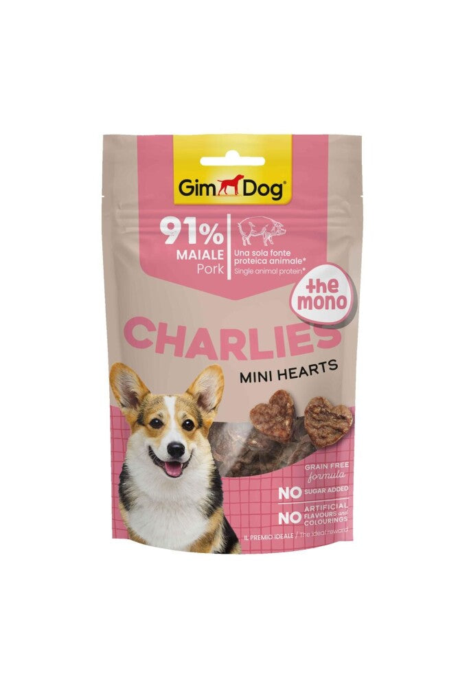 Gimdog Charlies The Mono Mini Hearts Domuz Etli Köpek Ödülü 70 GR  | SRC: Barcode: 4002064513737