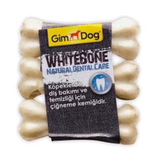 Gimdog Mordimi Press Köpek Kemiği 9 CM BEYAZ 3 ADET  | SRC: Barcode: 8009632054858