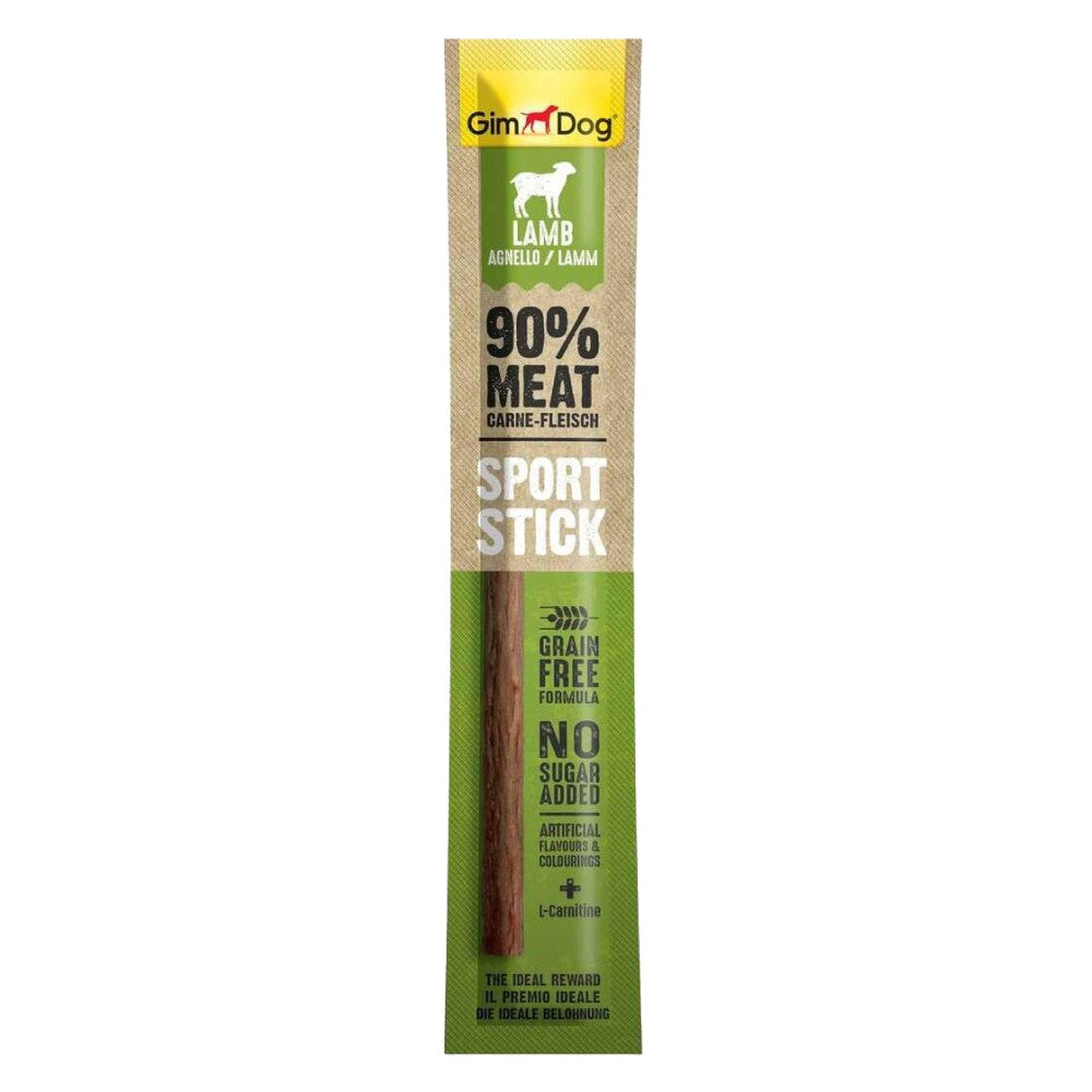 Gimdog Sport Sticks Kuzu Etli Tahılsız Köpek Ödül Çubuğu 12 GR TEKLI  | SRC: Barcode: 4002064514642