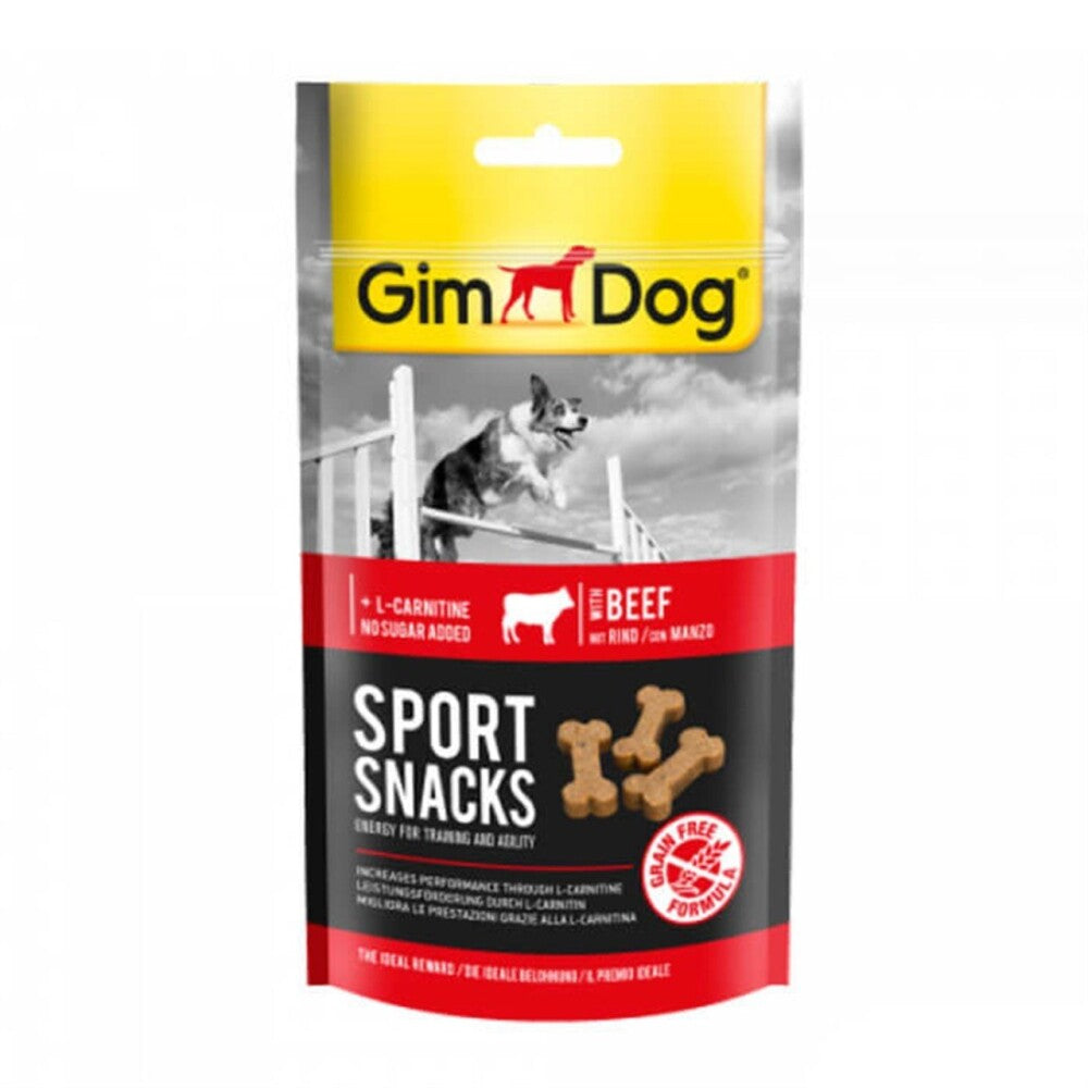 Gimdog Sportsnacks Beef Sığır Etli Köpek Eğitim Ödül Tableti 60 GR  | SRC: Barcode: 4002064514444