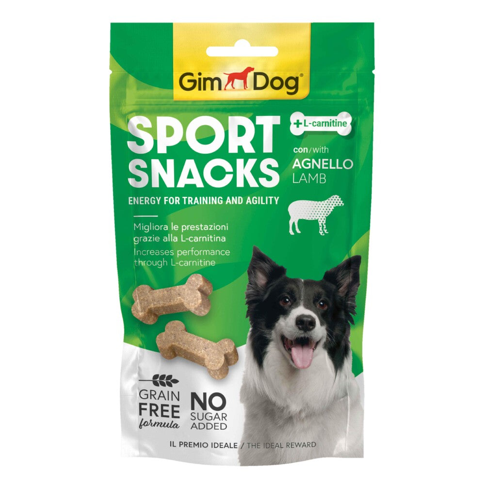Gimdog Sportsnacks Kuzulu Tahılsız Köpek Eğitim Ödülü 60 GR  | SRC: Barcode: 4002064500126