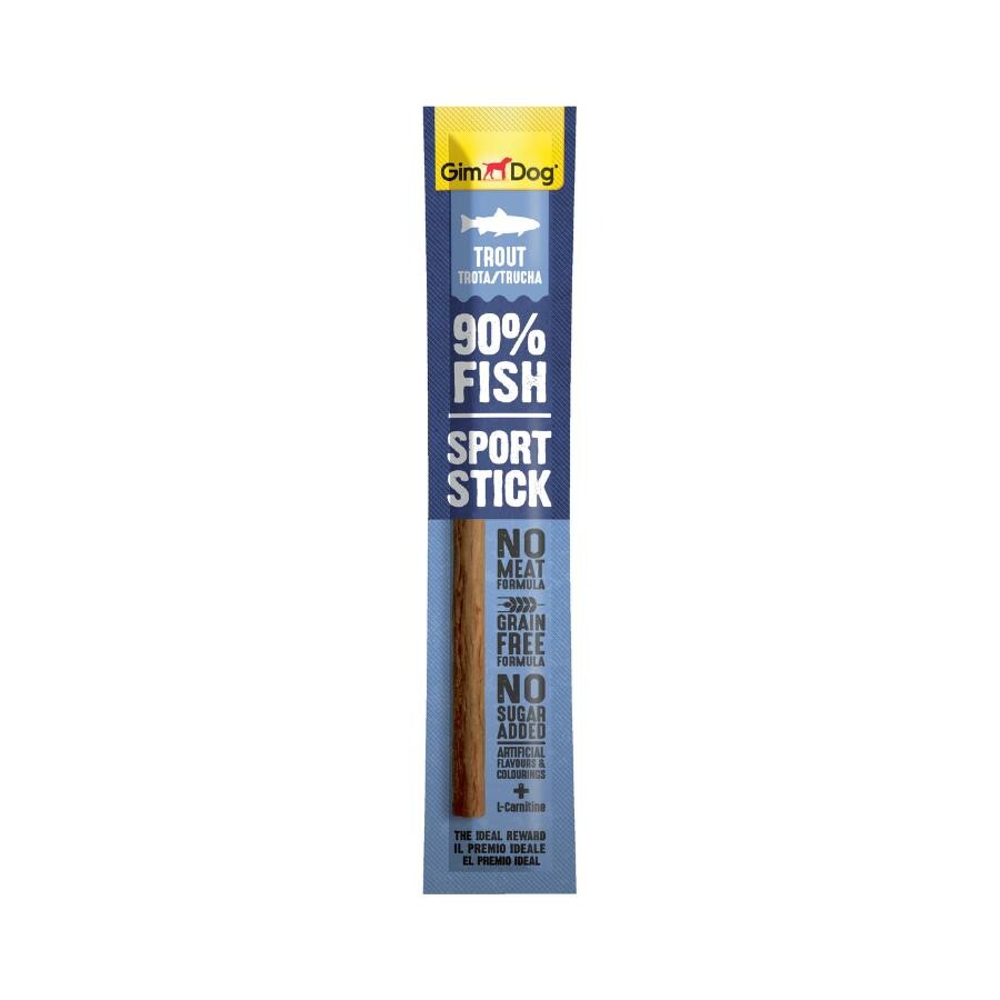 Gimdog Sportsticks Alabalıklı Tahılsız Köpek Ödül Çubuğu 12GR  | SRC: Barcode: 4002064513751