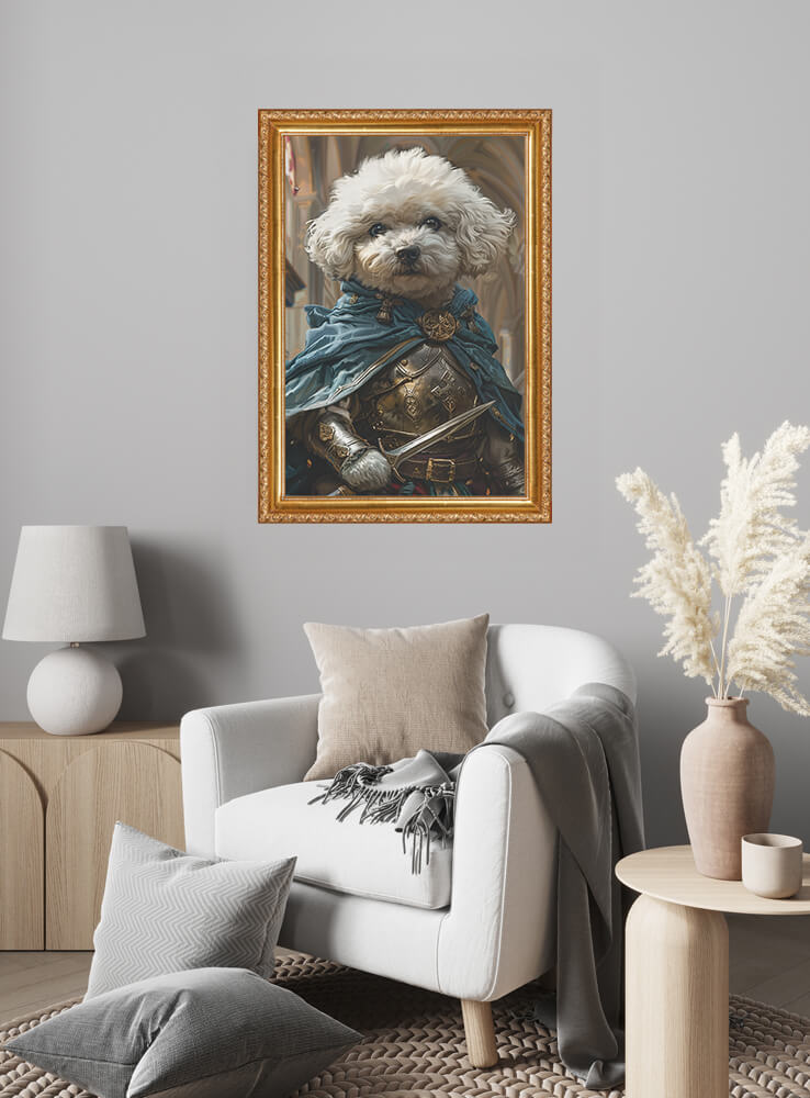 Gizli Hançer 40x60 Çerçeveli  | SRC: Barcode: gizli-hancer6