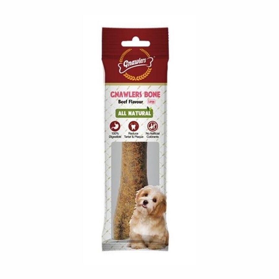 Gnawlers Biftekli Köpek Ödül Kemiği 265 GR 20 CM L  | SRC: Barcode: 6942133301019