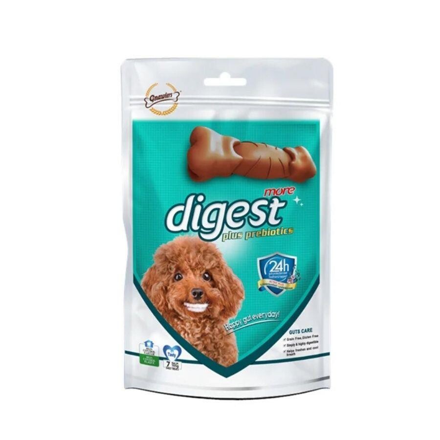 Gnawlers Digest More Probiyotik Destekli Diş Sağlığı Köpek Ödülü 105 GR 7'LI  | SRC: Barcode: 6942133309398