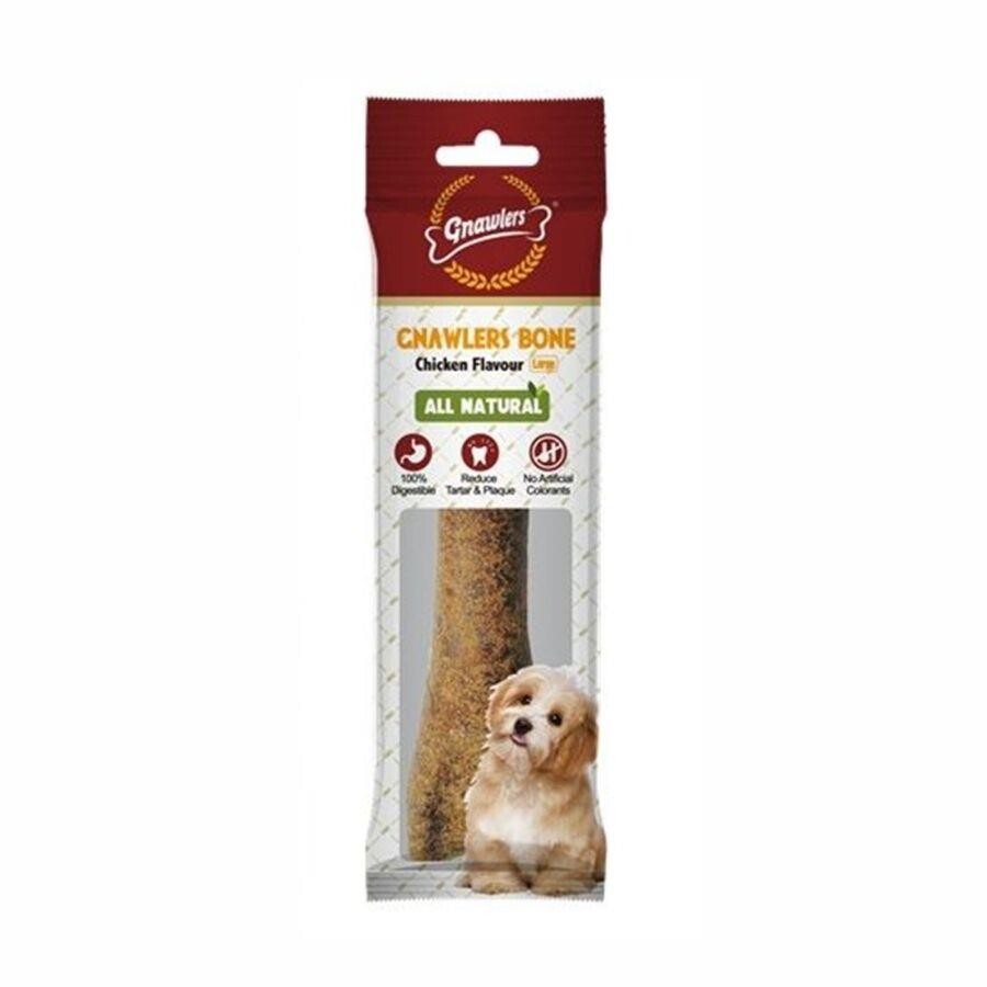 Gnawlers Tavuklu Köpek Ödül Kemiği 265 GR 20 CM L  | SRC: Barcode: 6942133301002