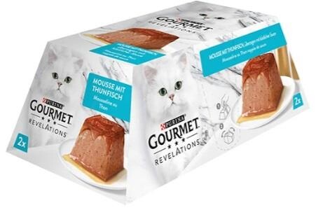 Gourmet Gold Revelations Ton Balıklı Ezme Yetişkin Kedi Konservesi 2 X 57 GR  | SRC: Barcode: 7613287071125