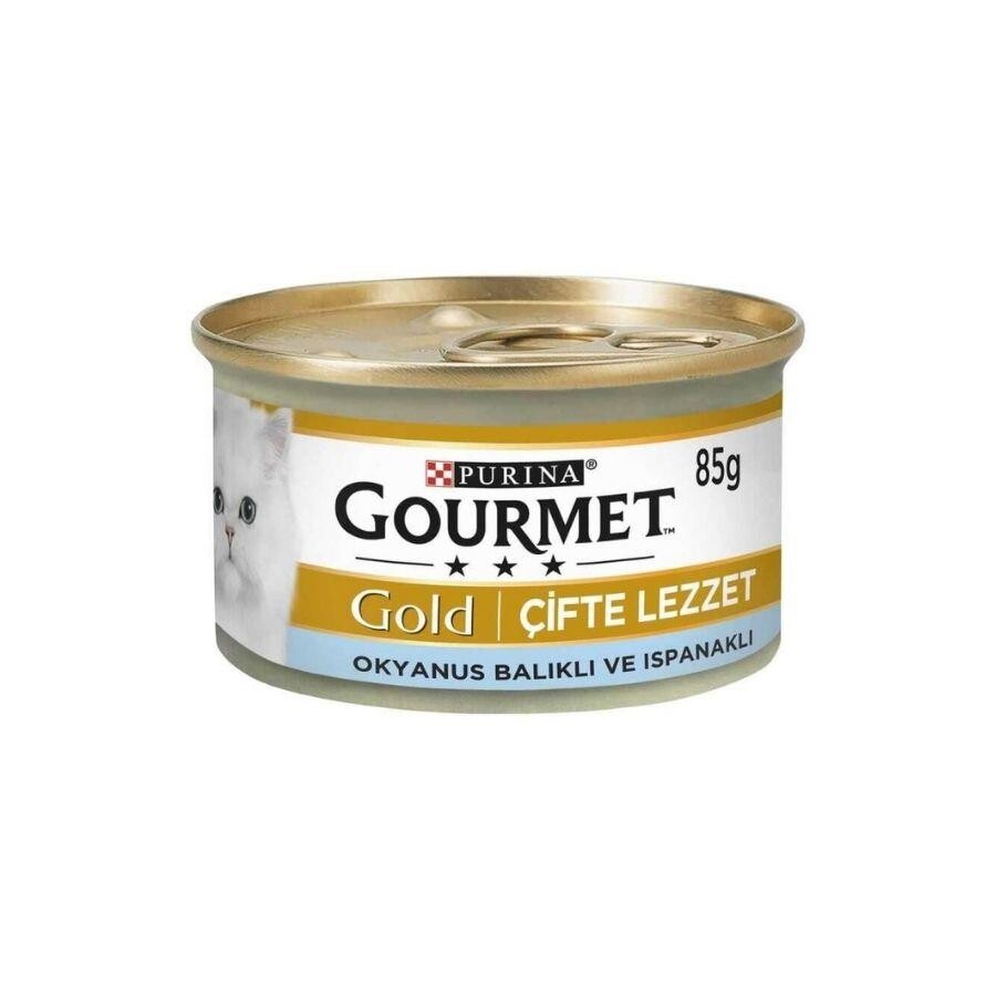 Gourmet Gold Okyanus Balıklı Yetişkin Kedi Konservesi 85 GR  | SRC: Barcode: 7613036365284
