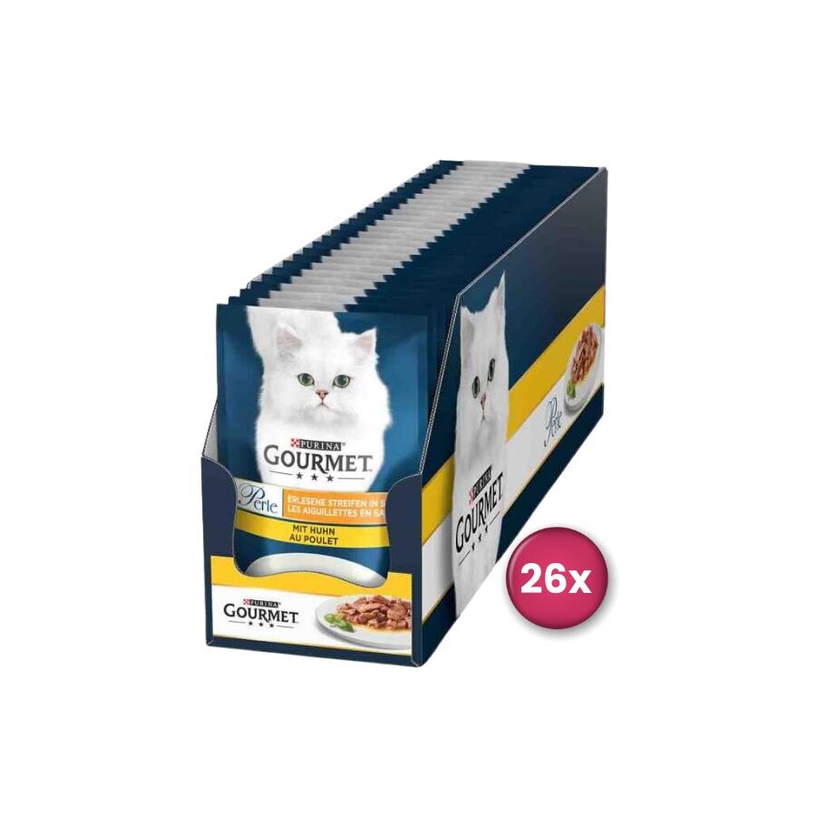 Gourmet Perle Pouch Izgara Tavuklu Yetişkin Kedi Konservesi 85 GR 26 ADET  | SRC: Barcode: 7613287601421