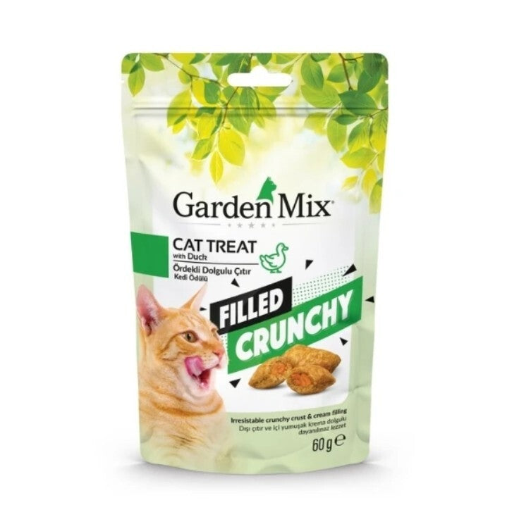 Garden Mix Ördekli İçi Dolgulu Kedi Ödülü 60 GR  | SRC: Barcode: 8681085430764