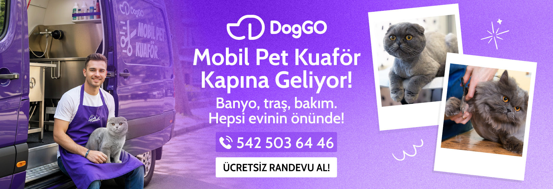 Kedi Mobil Pet Kuaför - DogGO