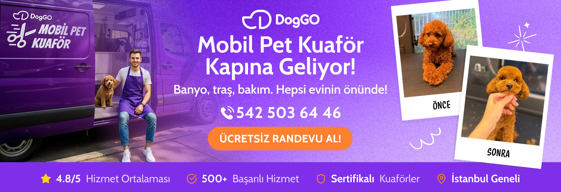 Mobil Köpek Kuaförü