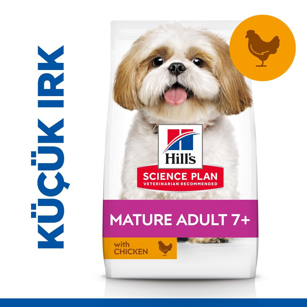 Hill's Science Plan 7 Yaşlı Küçük Ve Mini Irk Tavuklu Köpek Maması 1.5 KG  | SRC: Barcode: 052742282602
