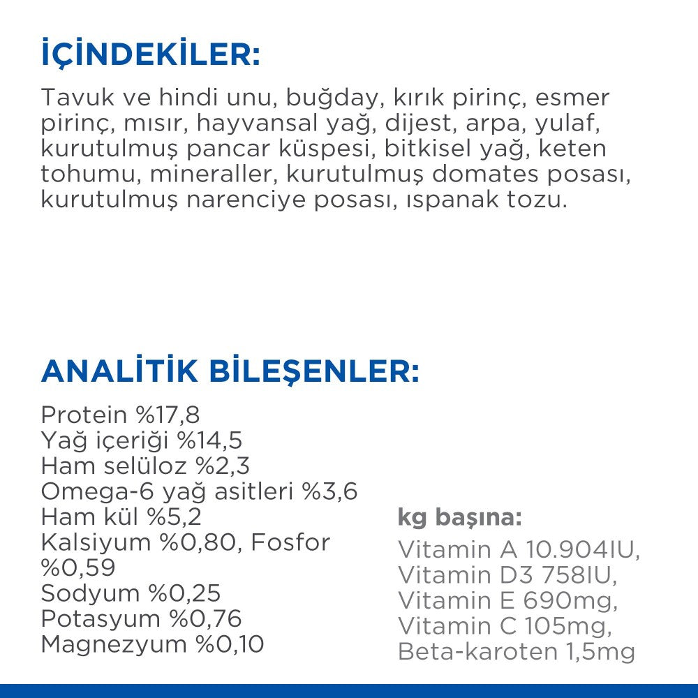 Hill's Science Plan 7 Yaşlı Küçük Ve Mini Irk Tavuklu Köpek Maması 1.5 KG  | SRC: Barcode: 052742282602
