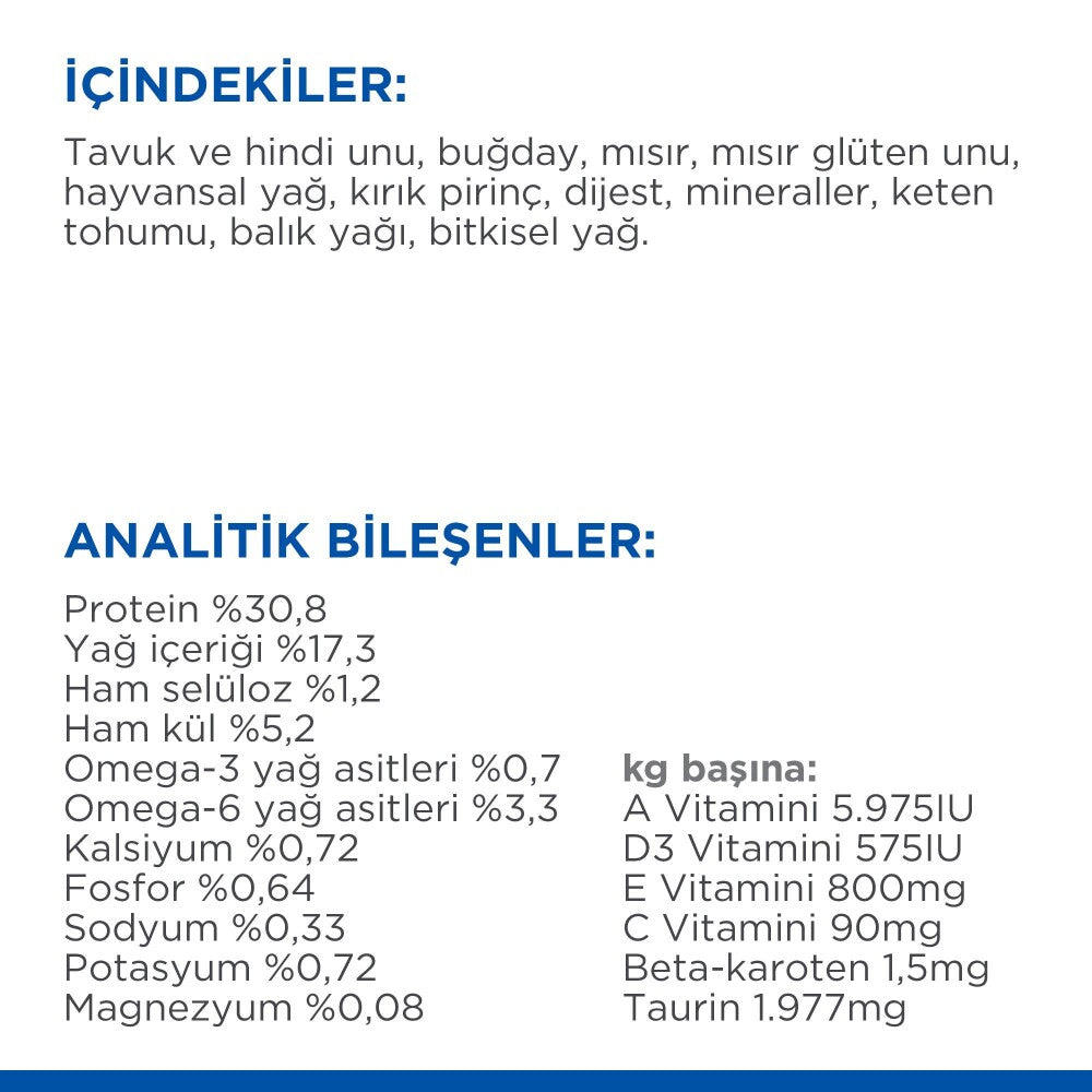 Hill's Science Plan 7 Yaşlı Tavuklu Kedi Maması 1.5 KG  | SRC: Barcode: 052742023403