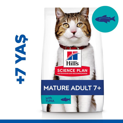 Hill's Science Plan Mature 7 Ton Balıklı Yaşlı Kedi Maması 1.5 KG  | SRC: Barcode: 052742023212