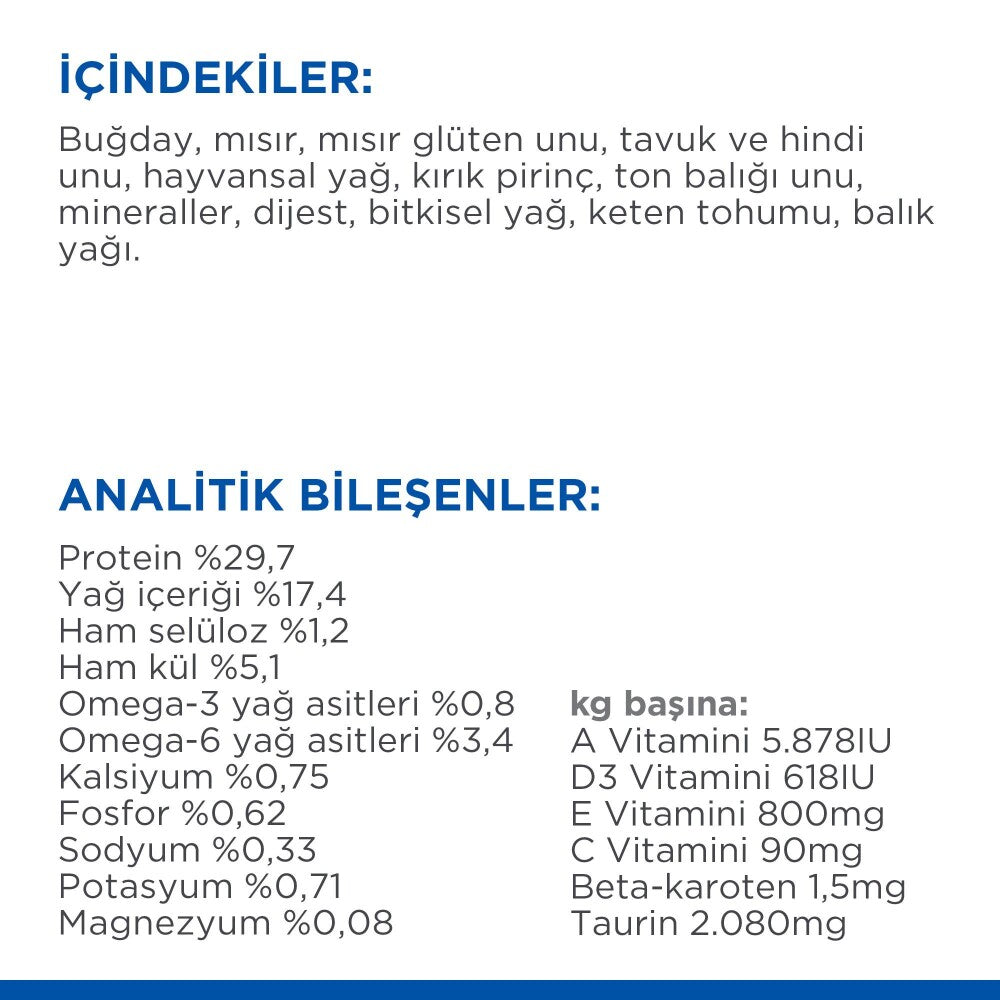 Hill's Science Plan Mature 7 Ton Balıklı Yaşlı Kedi Maması 1.5 KG  | SRC: Barcode: 052742023212