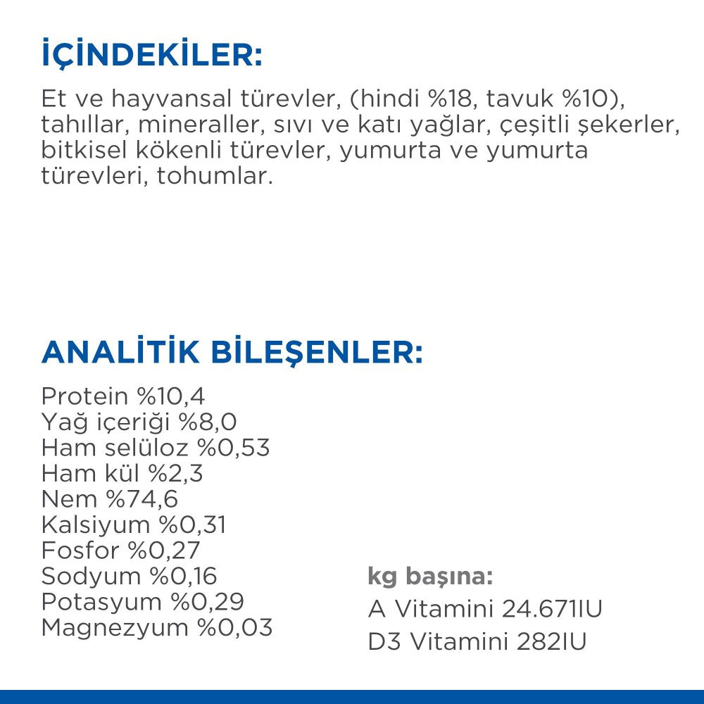 Hill's Science Plan Emziren Anne Ve Yavru Kediler İçin Püre Konserve 85 GR  | SRC: Barcode: 052742068992