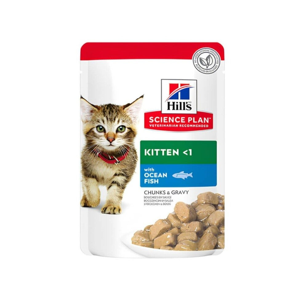 Hill's Science Plan Gravy Kitten Okyanus Balıklı Yavru Kedi Konservesi 85 GR TEKLI  | SRC: Barcode: 052742211305