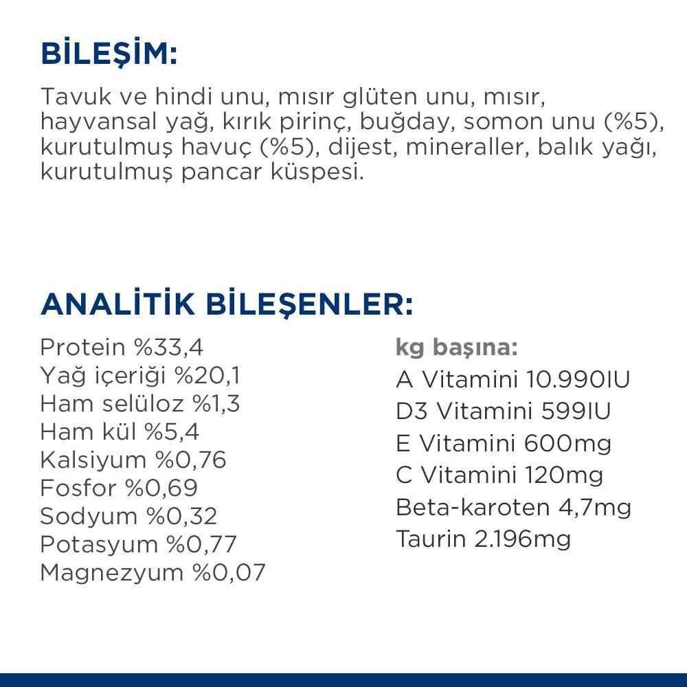 Hill's Science Plan Gurme Lezzet Somonlu Ve Havuçlu Yetişkin Kedi Maması 10 KG  | SRC: Barcode: 052742054674