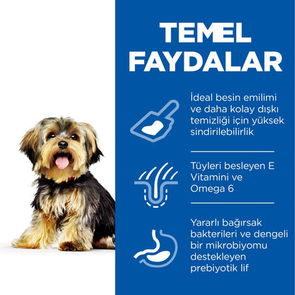 Hill's Science Plan Hassas Mide & Deri Yetişkin Küçük Ve Mini Irk Tavuklu Köpek Maması 1.5 KG  | SRC: Barcode: 052742008240
