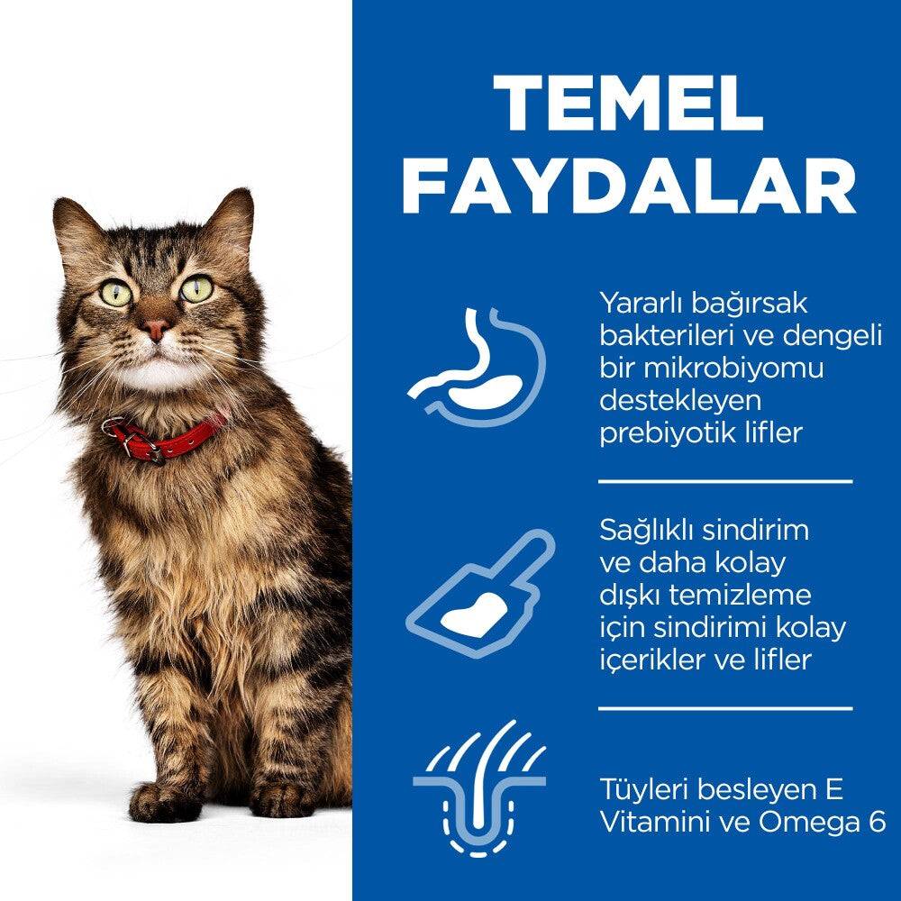 Hill's Science Plan Hassas Mide & Deri Yetişkin Tavuklu Kedi Maması 1.5 KG  | SRC: Barcode: 052742017242