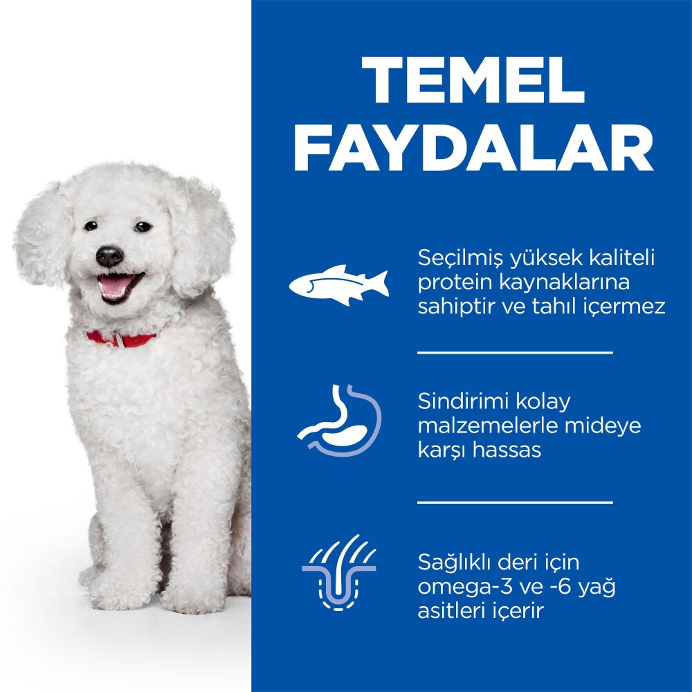 Hill's Science Plan Hipoalerjenik Yetişkin Küçük Ve Mini Irk Somonlu Köpek Maması 6 KG  | SRC: Barcode: 052742060927