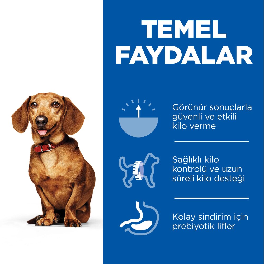 Hill's Science Plan İdeal Kilo Yetişkin Küçük Ve Mini Irk Tavuklu Köpek Maması 1.5 KG  | SRC: Barcode: 052742024783