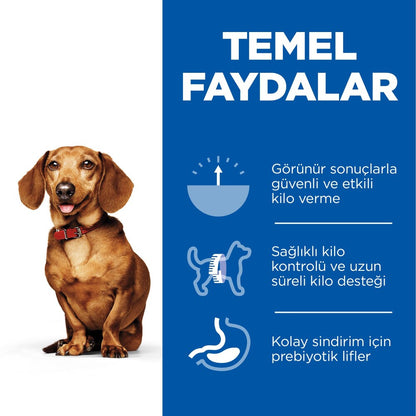 Hill's Science Plan İdeal Kilo Yetişkin Küçük Ve Mini Irk Tavuklu Köpek Maması 1.5 KG  | SRC: Barcode: 052742024783