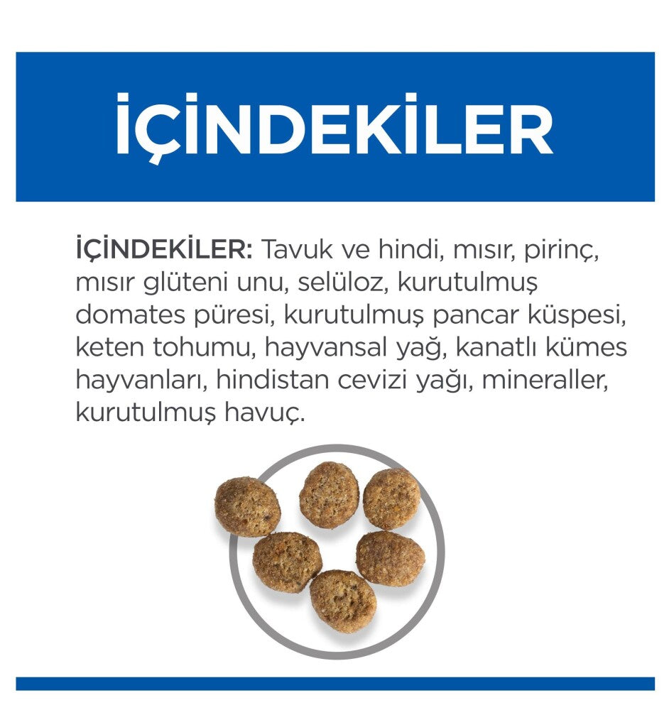 Hill's Science Plan İdeal Kilo Yetişkin Tavuklu Kedi Maması 2.5 KG  | SRC: Barcode: 052742025827