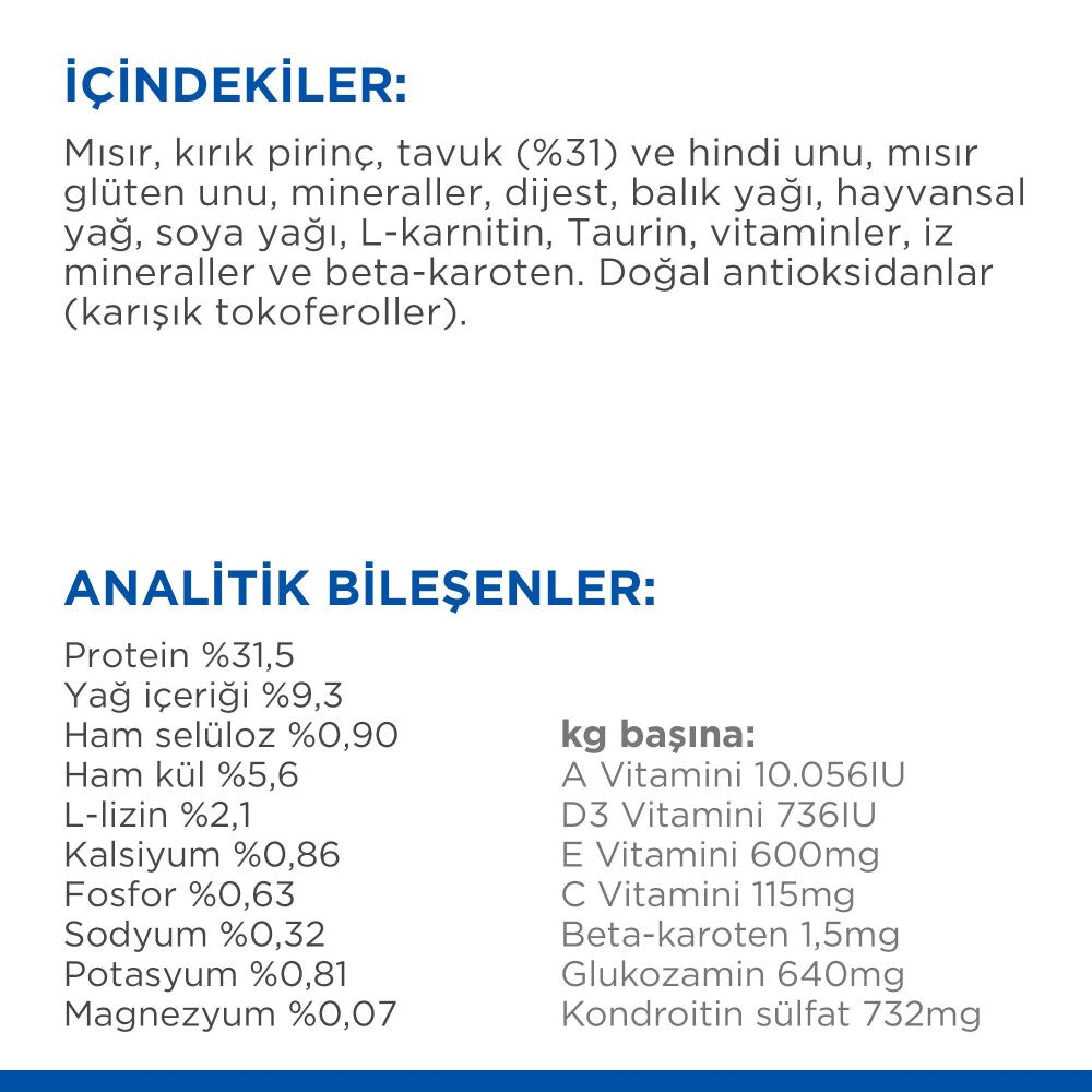 Hill's Science Plan Kısırlaştırılmış 7 Yaşlı Tavuklu Kedi Maması 1.5 KG  | SRC: Barcode: 052742935300