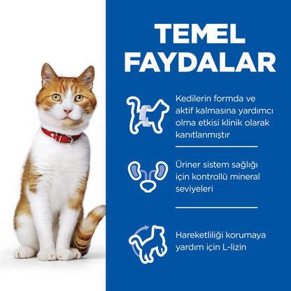 Hill's Science Plan Kısırlaştırılmış Yetişkin Ördekli Kedi Maması 3 KG  | SRC: Barcode: 052742035963