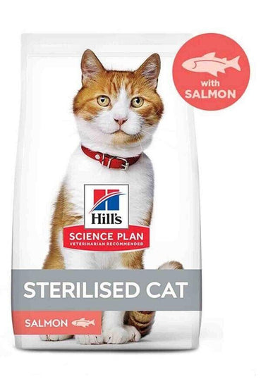 Hill's Science Plan Kısırlaştırılmış Yetişkin Somonlu Kedi Maması 13 KG + 2 KG  | SRC: Barcode: 052742071541