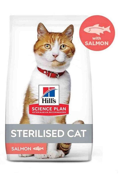 Hill's Science Plan Kısırlaştırılmış Yetişkin Somonlu Kedi Maması 13 KG + 2 KG  | SRC: Barcode: 052742071541