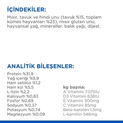 Hill's Science Plan Kısırlaştırılmış Yetişkin Tavuklu Kedi Maması 3 KG  | SRC: Barcode: 052742059709