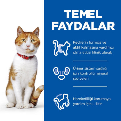 Hill's Science Plan Kısırlaştırılmış Yetişkin Tavuklu Kedi Maması 8 + 2 KG  | SRC: Barcode: 052742024271