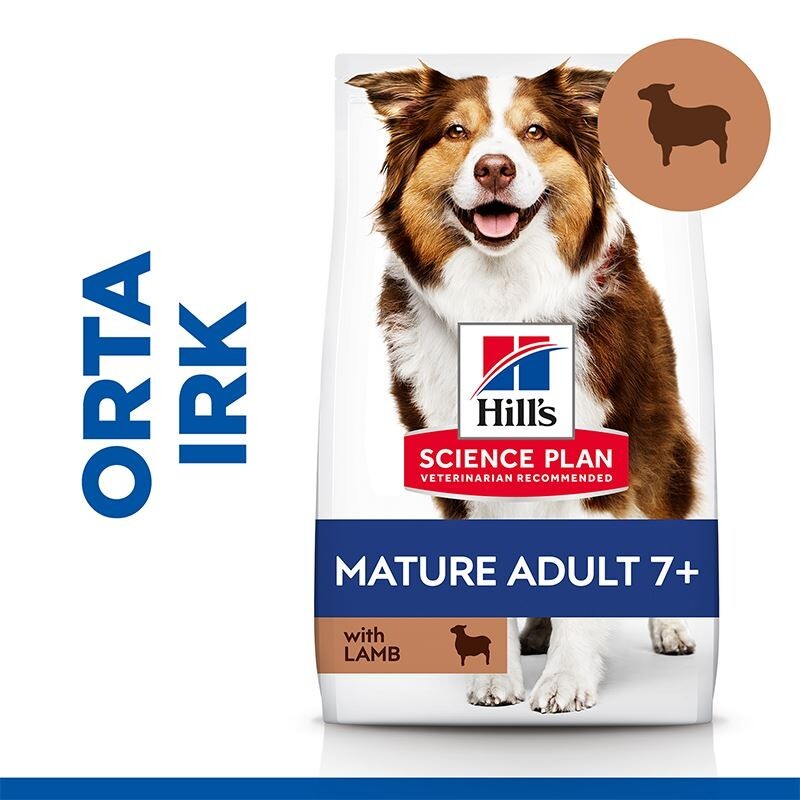 Hill's Science Plan Light 7 Yaşlı Orta Irk Kuzulu Ve Pirinçli Köpek Maması 2.5 KG  | SRC: Barcode: 052742025278