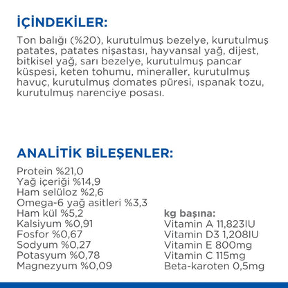 Hill's Science Plan Tahılsız Ton Balıklı Mini Yetişkin Köpek Maması 1.5 KG  | SRC: Barcode: 052742037318