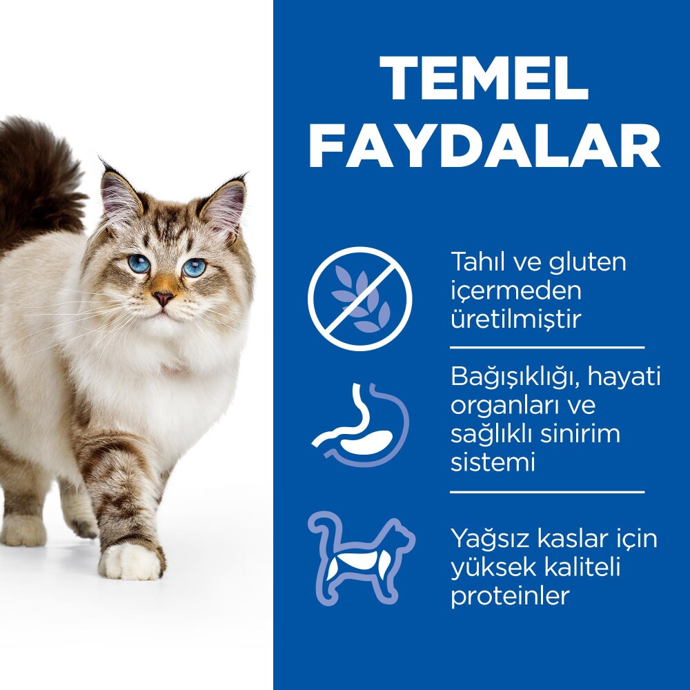 Hill's Science Plan Tahılsız Yetişkin Tavuklu Kedi Maması 1.5 KG  | SRC: Barcode: 052742036984