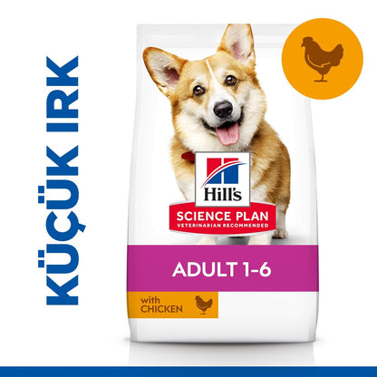 Hill's Science Plan Tavuklu Küçük Ve Mini Irk Yetişkin Köpek Maması 3 KG  | SRC: Barcode: 052742282206